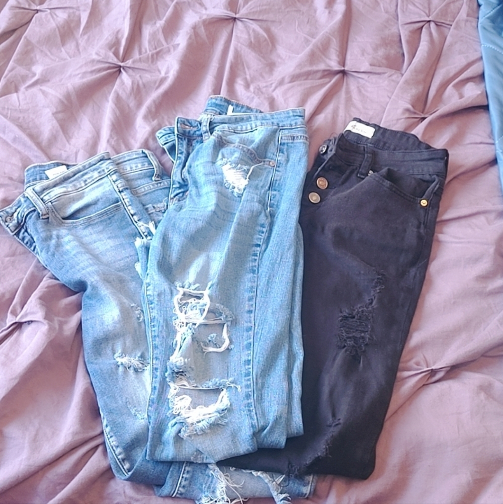 KanCan Light Blue Denim Jeans Bundle
